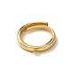 Ringbasis aus Messing&nbsp;KK-NH0007-13G-2