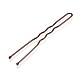 Hair Accessories Iron Hair Forks Findings OHAR-WH0017-01A-2