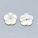 Perles de coquillage blanc naturel SSHEL-S260-067-2
