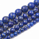 Chapelets de perles en lapis-lazuli naturel G-S333-12mm-013-2