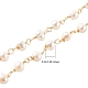 1 Strang handgemachte Perlenketten aus Süßwasser-Zuchtperlen AJEW-SZ0002-07-2