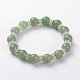 Charmants bracelets extensibles en perles de pierres précieuses naturelles de la saint-valentin BJEW-JB01839-2