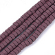 Spray Painted Non-magnetic Synthetic Hematite Beads Strands G-T116-27-21-1