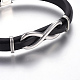 Leather Cord Bracelets BJEW-E352-30P-2
