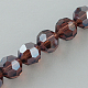 Electroplate Glass Bead Strands EGLA-R015-12mm-22-1