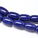 Barrel Lapis Lazuli Beads Strands G-N0140-01-13x18mm-1