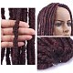 Pelo rizado de imitación locs crochet OHAR-G005-12A-4