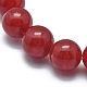 Bracciali elasticizzati con perle di giada naturale BJEW-K212-A-036-3