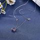 925 ожерелье из стерлингового серебра с цирконом 12 ожерелье с подвеской в виде созвездия ювелирные изделия юбилей подарки на день рождения для женщин мужчин JN1088K-4