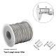 PandaHall 328 Feet/109 Yards 0.8mm Heavy Duty Picture Hanging Wire OCOR-WH0032-09B-2