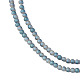 Elektroplatte Milchglas Perlen Stränge EGLA-N006-036B-3