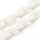 Collares personalizados de cadena de cable de plástico abs NJEW-JN03479-4