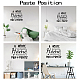 PVC Quotes Wall Sticker DIY-WH0200-082-3