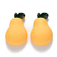 樹脂デコデンカボション  模造食品  梨  シャンパンイエロー  23x14x8.5mm CRES-N022-56-1