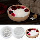 Round Shape DIY Candle Cup Food Grade Silicone Molds PW-WG91434-01-1