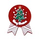 Ciondoli acrilici a tema natalizio SACR-P022-06A-03-1