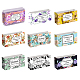 Pandahall elite 90 pièces 9 couleurs étiquette en papier savon fait main DIY-PH0002-92-3