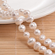 Natural Pearl Nuggets Beads Necklace NJEW-P126-B-05-3