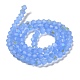 Imitation Jade Electroplate Glass Beads Strands GLAA-F029-J4mm-D04-2