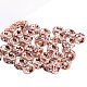 PandaHall Elite 50 Pcs Brass Crystal Rondelle Rhinestone Spacer Beads Diameter 4mm for Jewelry Making Rose Gold RB-PH0001-03RG-NF-5