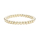 Ensemble de bracelets extensibles en perles heishi en argile polymère faits à la main BJEW-JB07401-03-7
