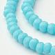 Faceted Imitation Jade Glass Beads Strands X-GLAA-R135-2mm-31-1