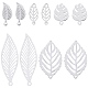 SUNNYCLUE 100Pcs 5 Styles 304 & 201 & 316 Surgical Stainless Steel Pendants STAS-SC0006-84-1