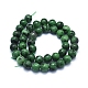 Natural Ruby in Zoisite Beads Strands G-E561-12-10mm-2