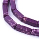 Synthetic Imperial Jasper Beads Strands G-E508-02H-3