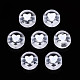 Transparent Clear Acrylic Beads X-TACR-T008-03-2