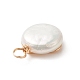 Colgantes de perlas keshi de perlas barrocas naturales PALLOY-JF02027-3