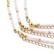 Colliers de perles et ensembles de pendentifs NJEW-JN03076-04-3