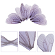 Sunnyclue 100 pz 5 colori ali di libellula ciondoli con foro blu bianco rosa organza ali volanti pendenti artigianato per chiavi orecchini decorazioni per la casa creazione di gioielli accessori risultati FIND-SC0001-22-5