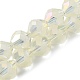 Placcare trasparente perle di vetro fili EGLA-I019-FR05-1