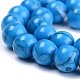 Synthetic Turquoise Beads Strand TURQ-H063-8mm-03-3