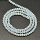 Faceted Rondelle Opalite Beads Strands EGLA-J134-4x3mm-D01-2