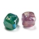 Perline acriliche con placcatura iridescente MACR-K353-06-3