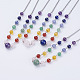 Colliers de perles en pierres gemmes naturelles NJEW-JN01853-1
