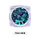 Hexagone brillant accessoires de décoration nail art MRMJ-T063-546B-2