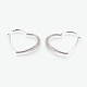 304 Stainless Steel Hoop Earrings EJEW-I213-D-02P-2