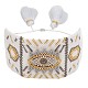 Bracelets de perles de rocaille de modèle de métier à tisser d'oeil d'amitié pour des femmes BJEW-Z013-15A-2