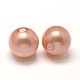 Half Drilled Round Shell Pearl Beads BSHE-M002-14mm-11-1