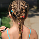 Set di accessori per capelli fai da te a tema farfalla PALLOY-PH01477-5