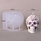 3d Хэллоуин череп DIY силиконовые Молды для свечей PW-WG17437-02-1