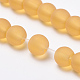 Chapelets de perles en verre transparente   GLAA-Q064-12-12mm-3