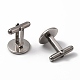 304 Stainless Steel Cuff Buttons STAS-Z015-33E-1