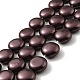 Hebras de perlas de concha electrochapadas BSHE-G027-02-2