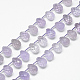 Chapelets de perles en améthyste naturelle G-R435-15A-1