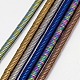 Electroplate Non-magnetic Synthetic Hematite Beads Strands G-J164A-4mm-M-1