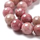 Natur Rhodonit Perlen Stränge G-E571-01B-3